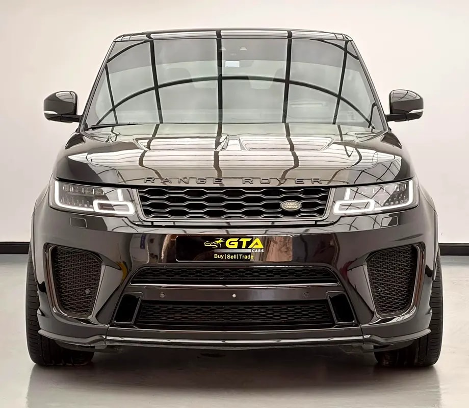 2019 Range Rover Sport SVR Carbon Edition, 1 Year Warranty Unlimited Km, Full Service History, GCC - Thumbnail 2