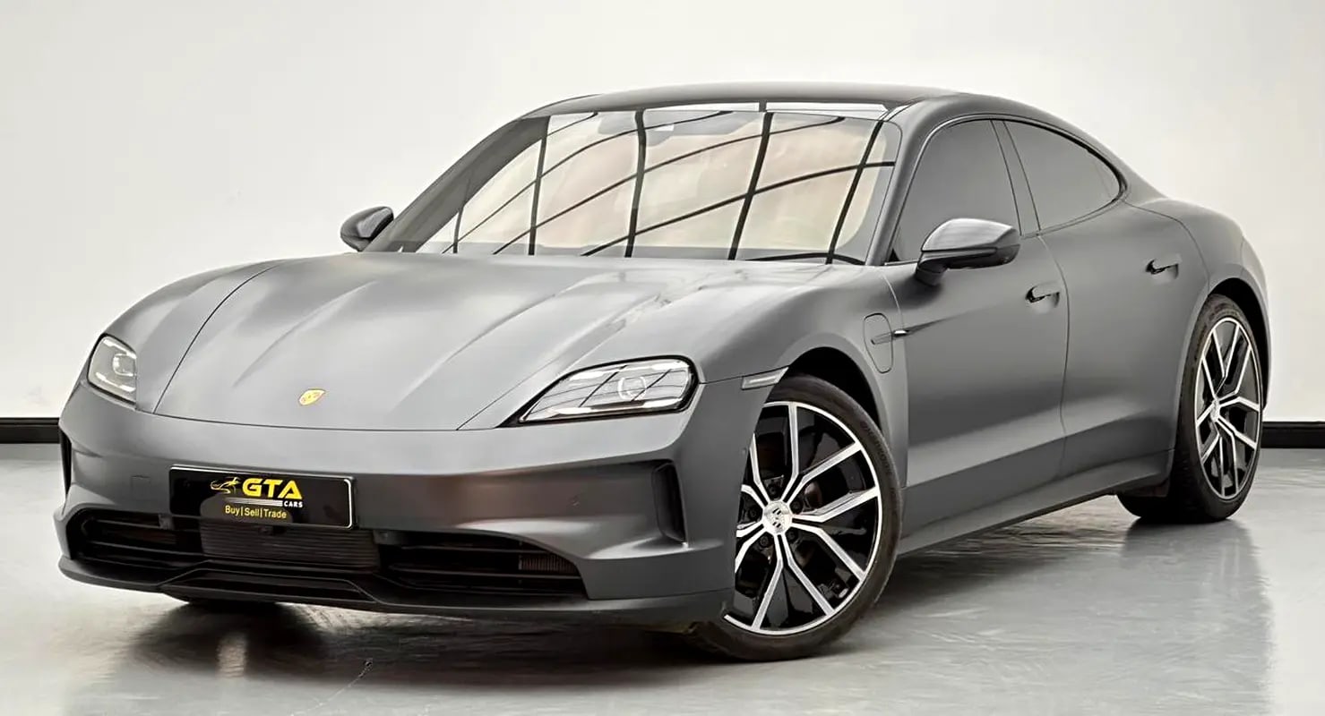 2025 Porsche Taycan, Jan/2027 Porsche Warranty, Porsche Full Service History, GCC - Thumbnail 1