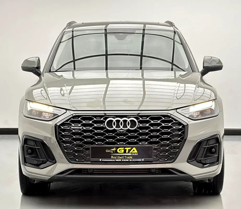 2022 Audi Q5 45 TFSI Quattro, 1 Year Warranty Unlimited KM, Full Service History, GCC - Thumbnail 2