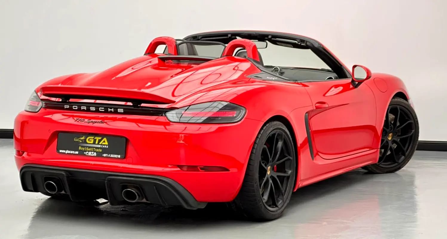 2020 Porsche 718 Spyder, 2028 Porsche Warranty, Porsche Full Service History, GCC - Thumbnail 7