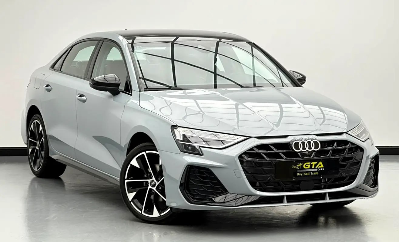 2025 Audi A3L S-Line, 1 Year Warranty Unlimited Km, Excellent Condition - Thumbnail 3
