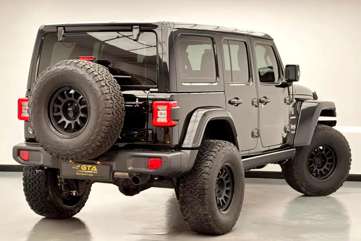 2022 Jeep Wrangler Sahara, Off-Road Zone, Huge Spec, July/2027 Jeep Warranty, GCC - Thumbnail 4
