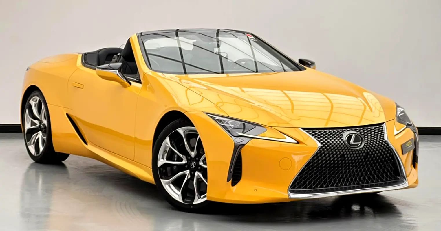 2021 Lexus LC500 Carbon Cabriolet, 1 Year Warranty Unlimited KM, Excellent Condition - Thumbnail 3