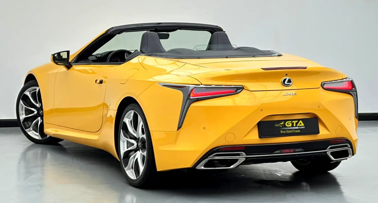 2021 Lexus LC500 Carbon Cabriolet, 1 Year Warranty Unlimited KM, Excellent Condition - Thumbnail 4