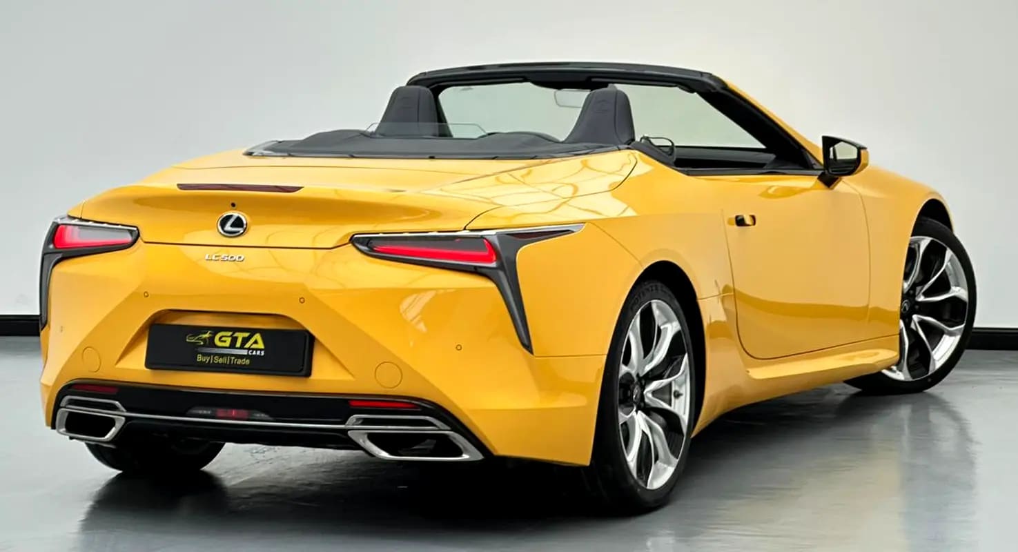 2021 Lexus LC500 Carbon Cabriolet, 1 Year Warranty Unlimited KM, Excellent Condition - Thumbnail 6
