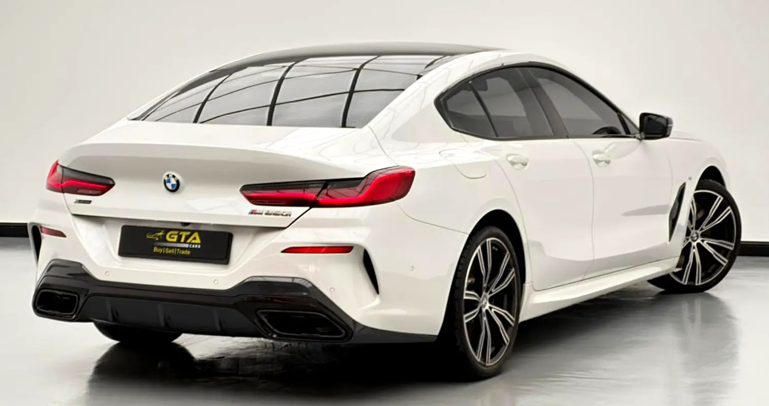 2020 BMW M850i xDrive Gran Coupe, 1 Years Warranty Unlimited KM, BMW Full Service History, GCC - Thumbnail 4