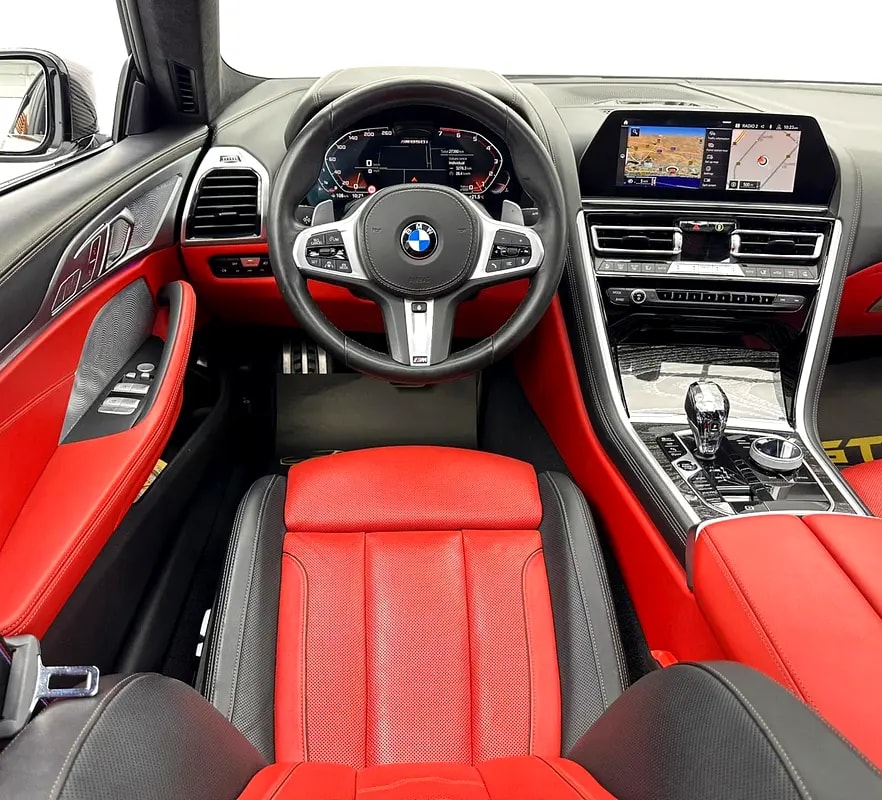 2020 BMW M850i xDrive Gran Coupe, 1 Years Warranty Unlimited KM, BMW Full Service History, GCC - Thumbnail 8