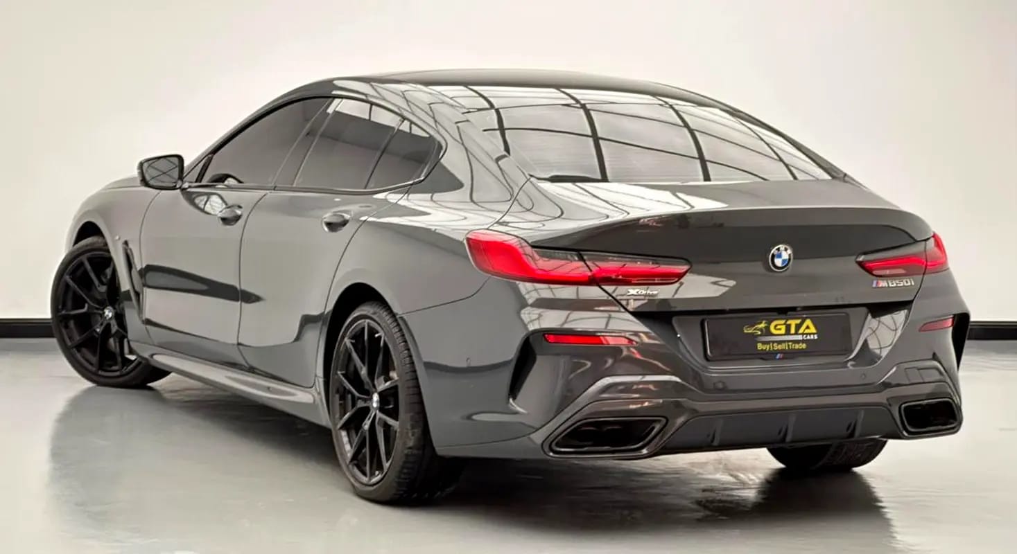 2022 BMW M850i xDrive Gran Coupe, Feb/2027 BMW Warranty + Service Contract, BMW FSH, GCC - Thumbnail 4