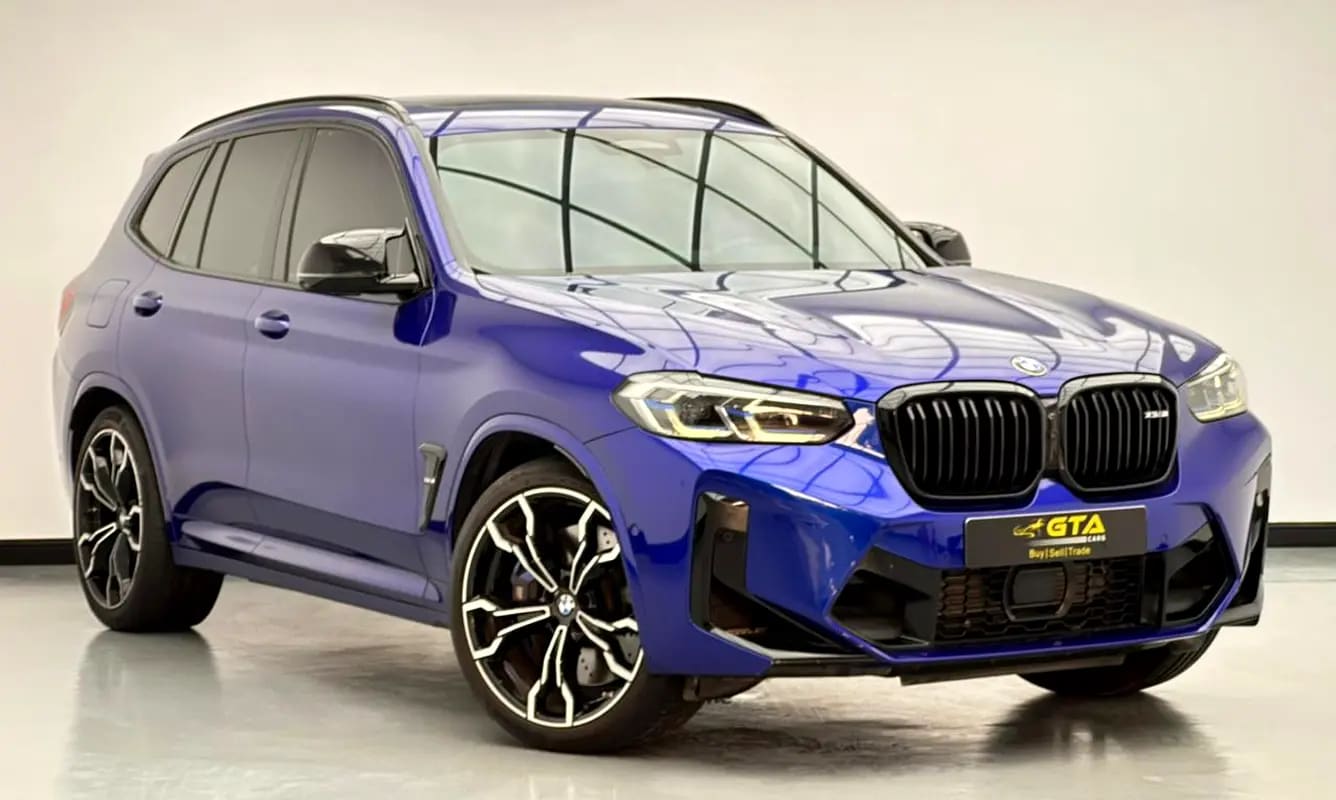 2022 BMW X3 M Competition, 07/2027 BMW Warranty + Service Contract, Full BMW Service History, GCC - Thumbnail 3