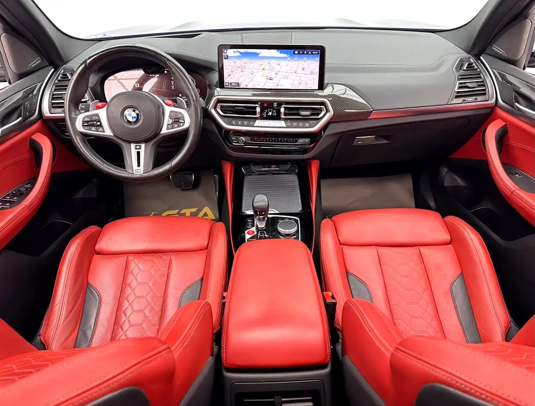 2022 BMW X3 M Competition, 07/2027 BMW Warranty + Service Contract, Full BMW Service History, GCC - Thumbnail 10