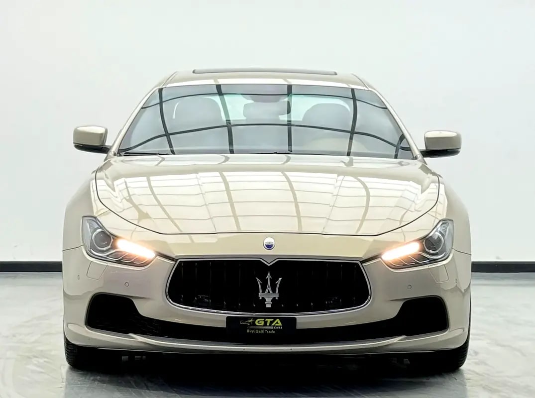 2016 Maserati Ghibli Q4, Full Maserati Service History, Excellent Condition, GCC - Thumbnail 2