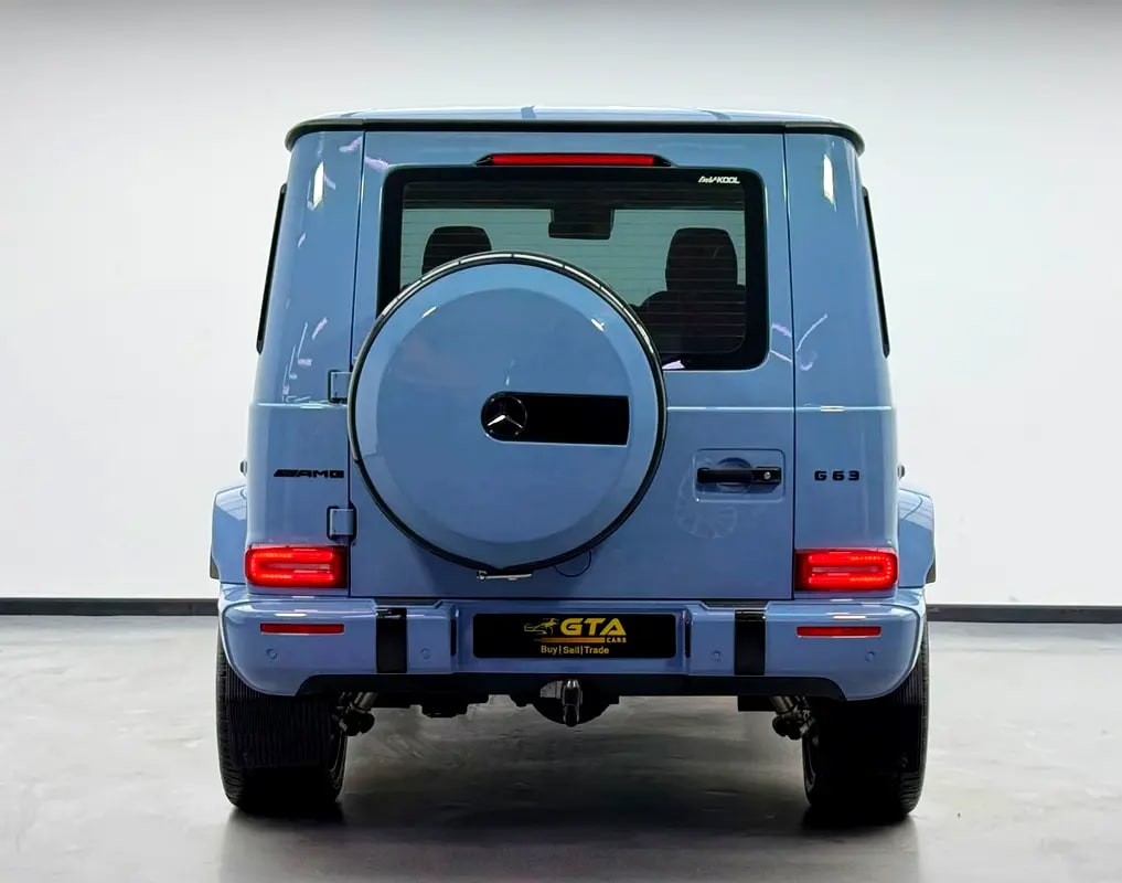 2022 Mercedes Benz G63 AMG Double Night Package, 2027 MB Warranty, Full MB Service History, GCC - Thumbnail 5