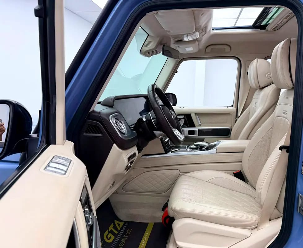 2022 Mercedes Benz G63 AMG Double Night Package, 2027 MB Warranty, Full MB Service History, GCC - Thumbnail 9