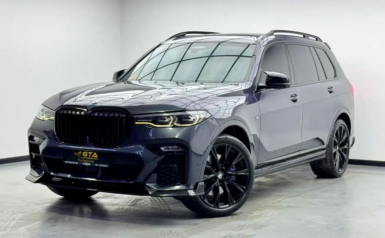 2020 BMW X7 xDrive40i M-Sport, Warranty, Full BMW Service History, 7 Seater, Fully Loaded, GCC - Thumbnail 1