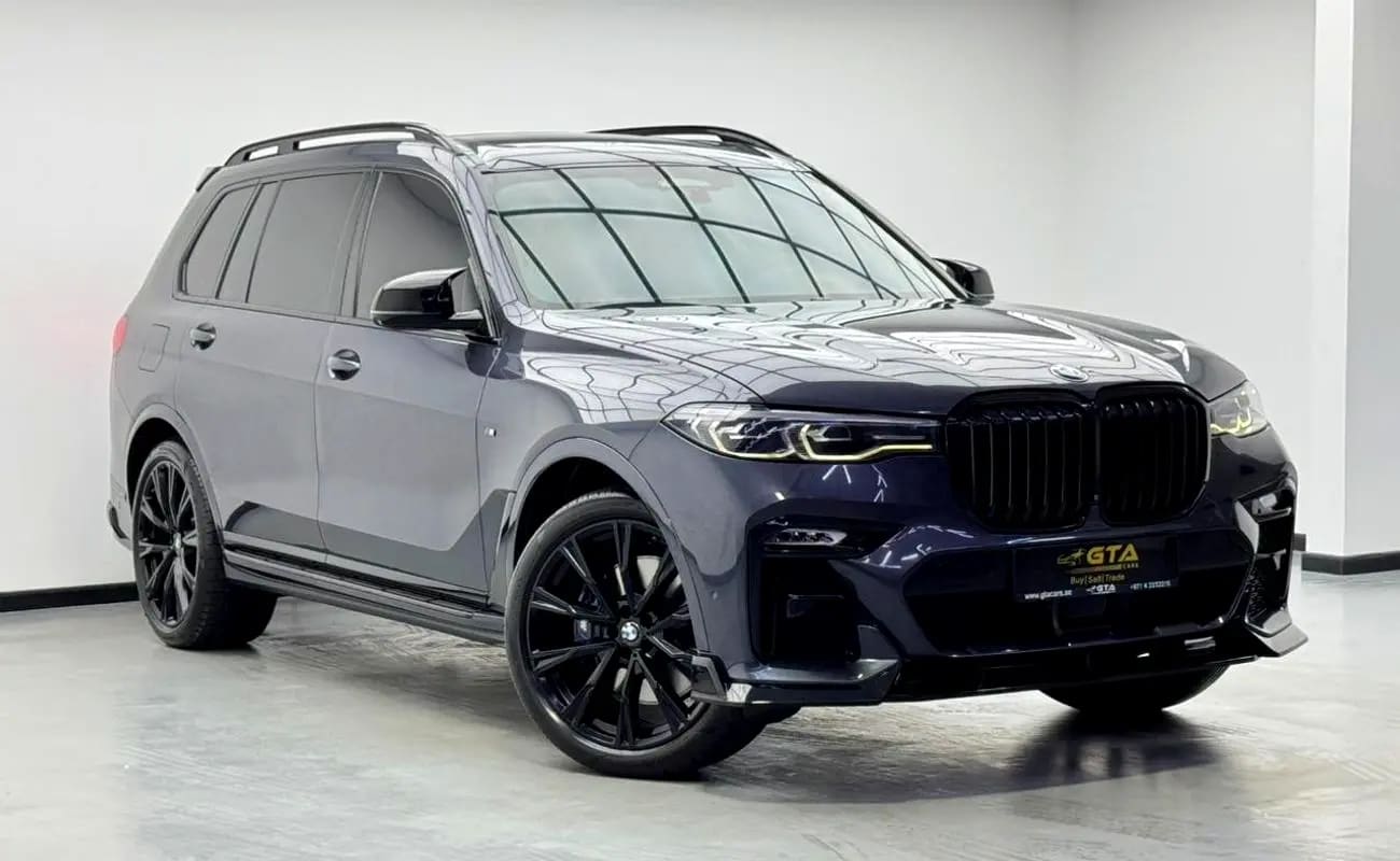 2020 BMW X7 xDrive40i M-Sport, Warranty, Full BMW Service History, 7 Seater, Fully Loaded, GCC - Thumbnail 3