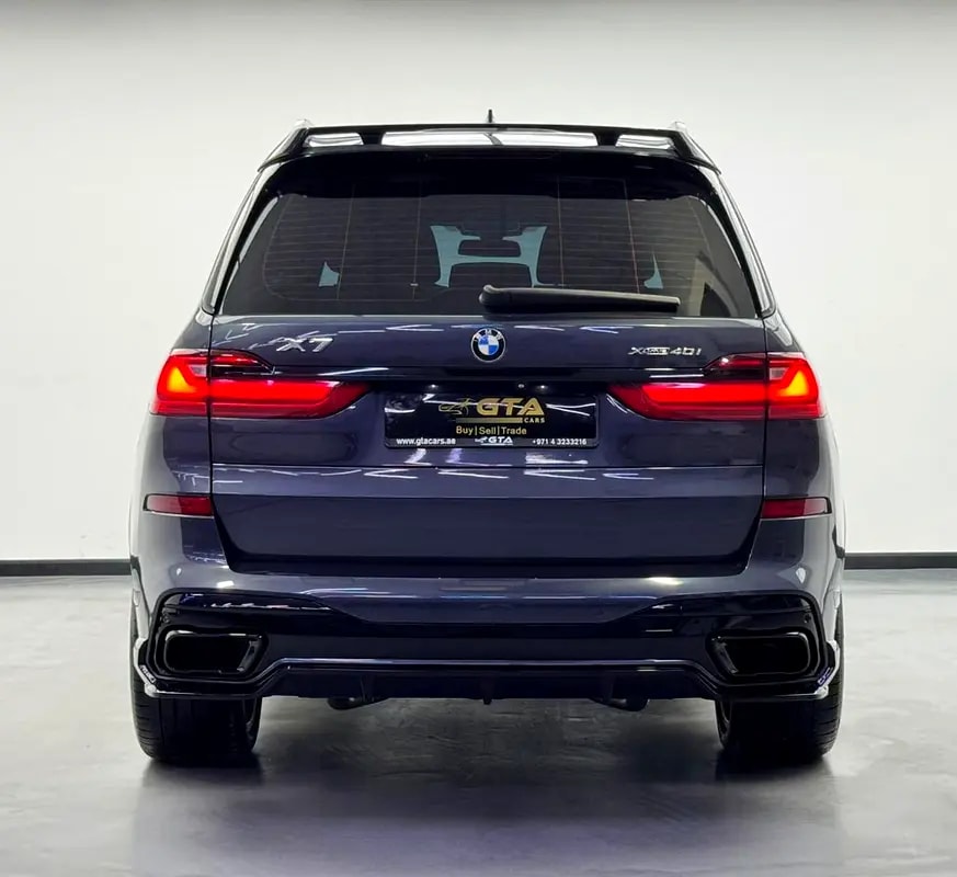 2020 BMW X7 xDrive40i M-Sport, Warranty, Full BMW Service History, 7 Seater, Fully Loaded, GCC - Thumbnail 5
