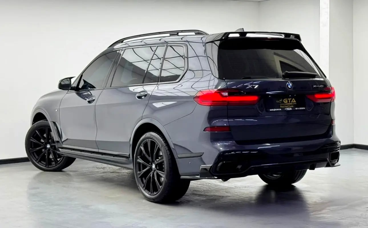 2020 BMW X7 xDrive40i M-Sport, Warranty, Full BMW Service History, 7 Seater, Fully Loaded, GCC - Thumbnail 6
