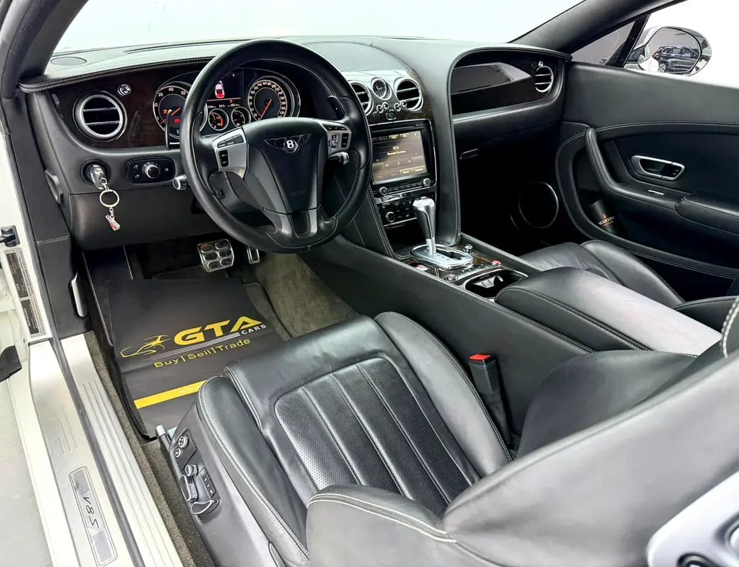 2015 Bentley Continental GT V8 S, Just Been Serviced, Fully Loaded, Excellent Condition, GCC - Thumbnail 10