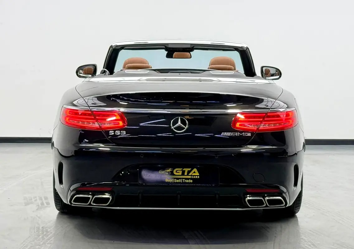 2016 Mercedes Benz S500 AMG Cabriolet With S63 Kit, Excellent Condition, GCC - Thumbnail 5