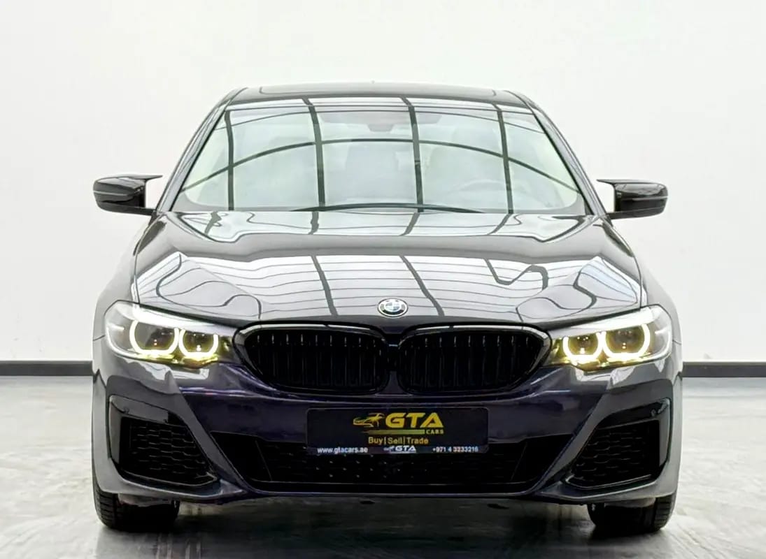 2020 BMW 520i, Warranty, Service History, Fully Loaded, Excellent Condition, GCC - Thumbnail 2
