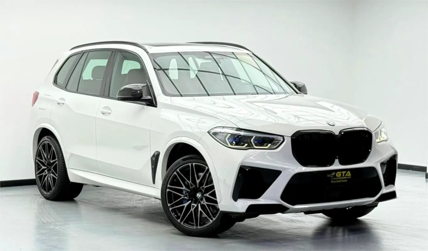 2021 BMW X5M Competition, 2028 BMW Service Pack, Full BMW Service History, Fully Loaded, GCC - Thumbnail 3