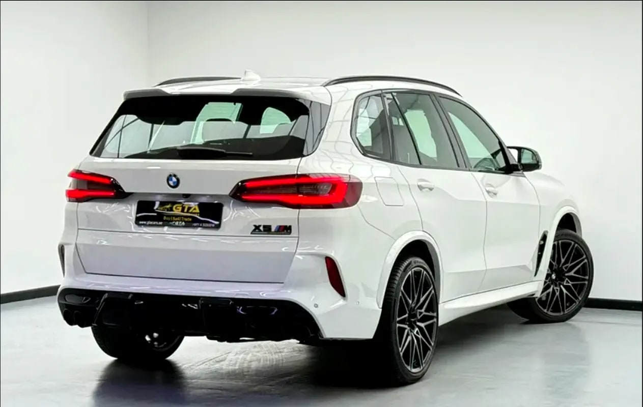 2021 BMW X5M Competition, 2028 BMW Service Pack, Full BMW Service History, Fully Loaded, GCC - Thumbnail 4