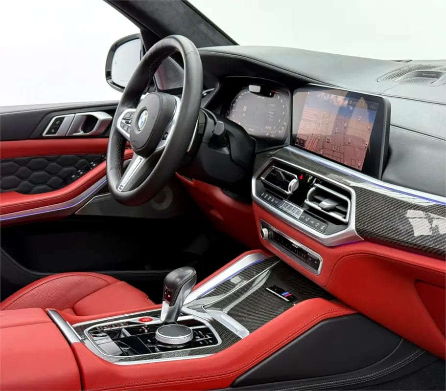 2021 BMW X5M Competition, 2028 BMW Service Pack, Full BMW Service History, Fully Loaded, GCC - Thumbnail 7
