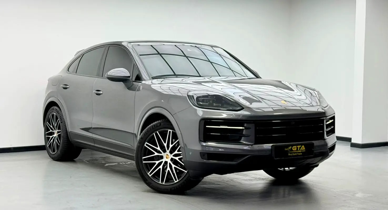 2025 Porsche Cayenne Coupe, 2027 Porsche Warranty, Full Porsche Service History, Fully Loaded, GCC - Thumbnail 3