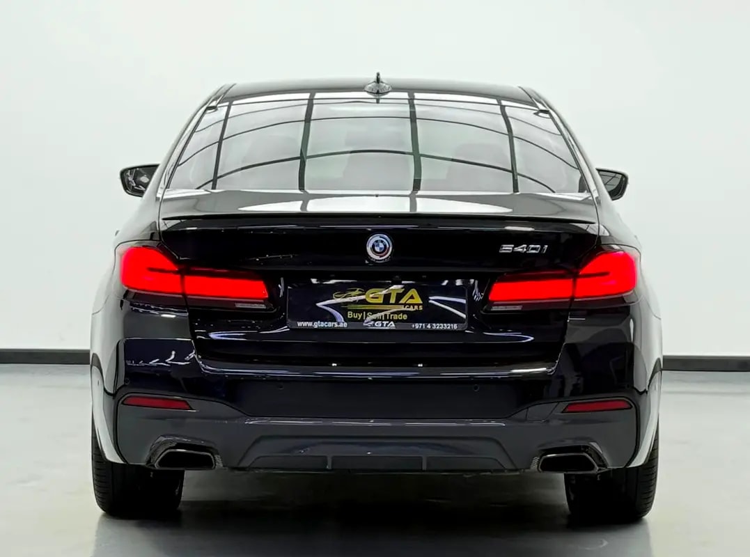 2023 BMW 540i M-Sport, 2027 BMW Warranty + Service Pack, Full BMW Service History, Low Km, GCC - Thumbnail 5