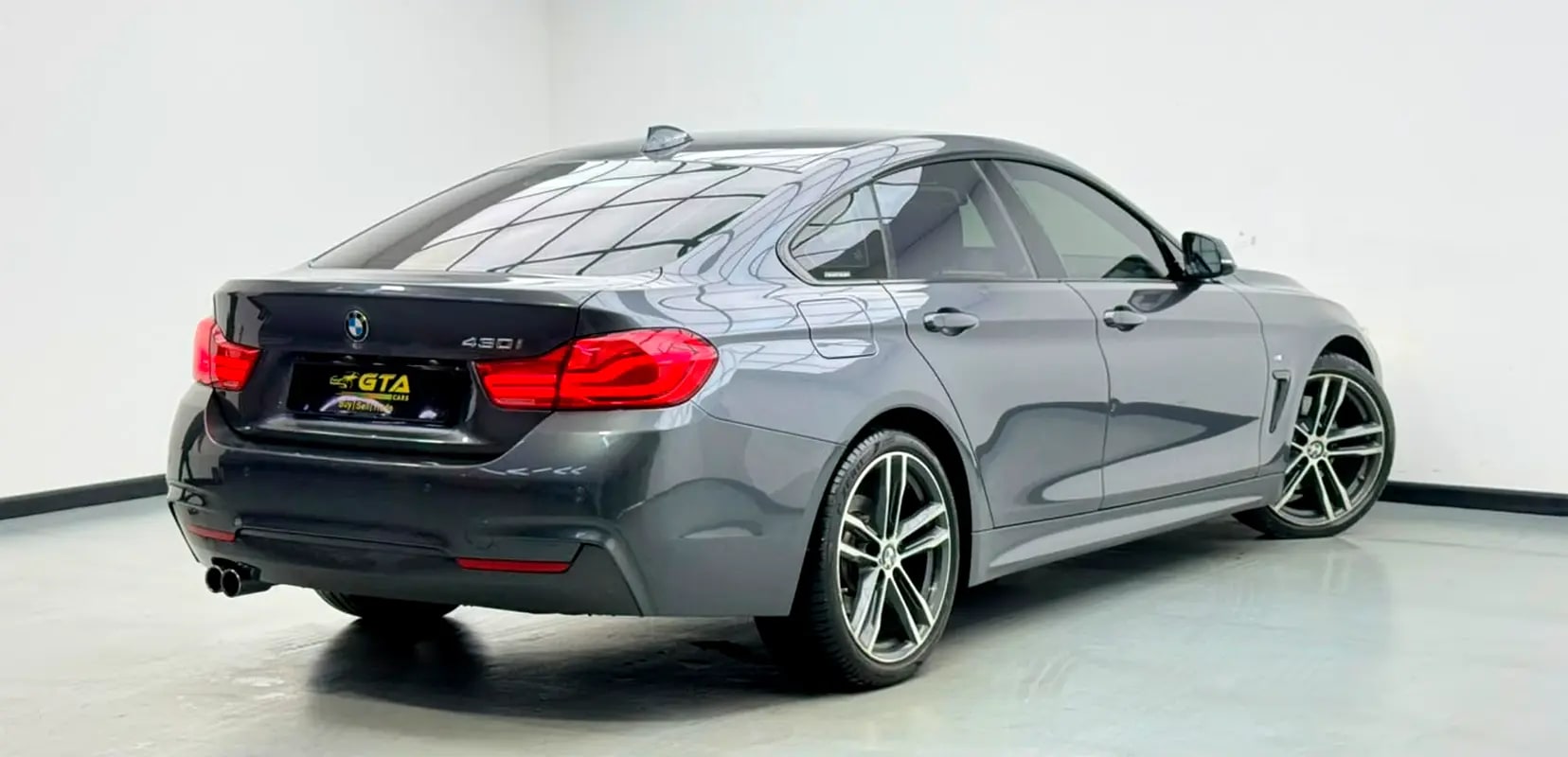 2018 BMW 430i M-Sport Gran Coupe, Full Service History, Fully Loaded, Excellent Condition, GCC - Thumbnail 4