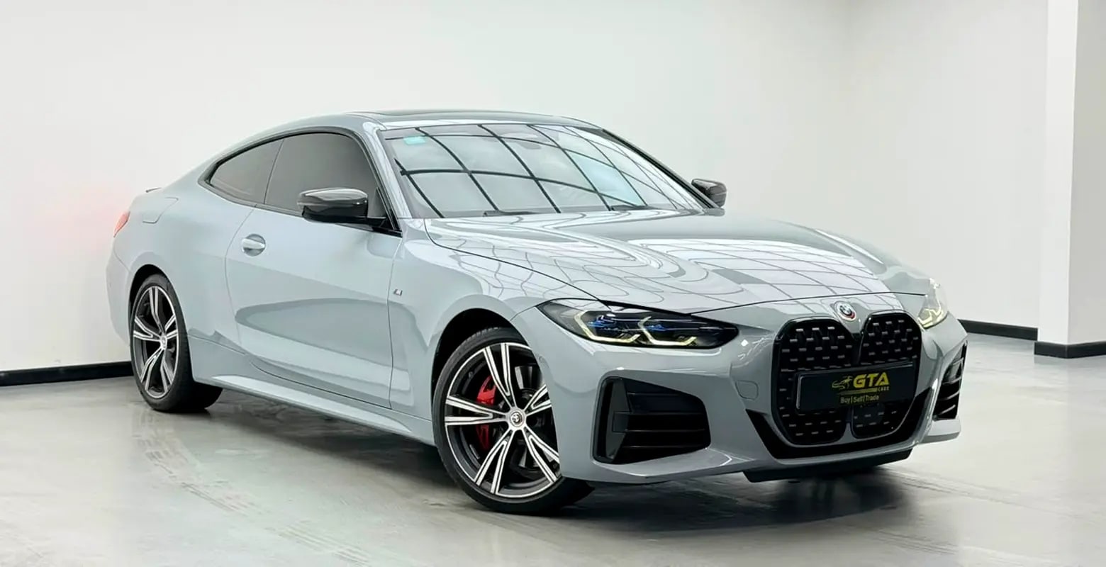 2022 BMW M440i xDrive Coupe, Warranty, Full BMW Service History, Fully Loaded, GCC - Thumbnail 3