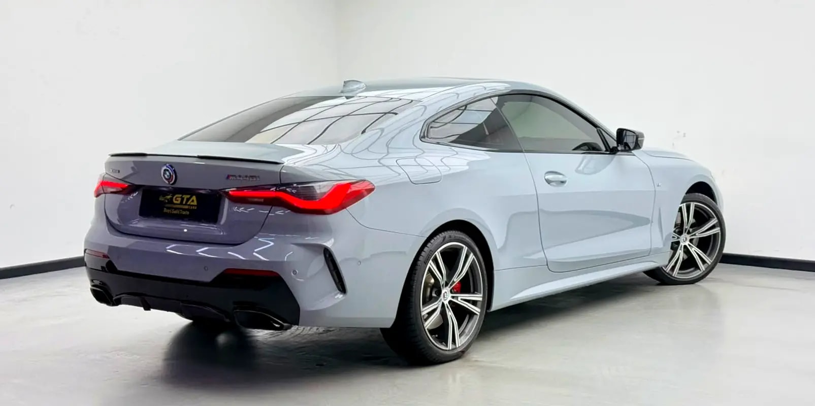 2022 BMW M440i xDrive Coupe, Warranty, Full BMW Service History, Fully Loaded, GCC - Thumbnail 4
