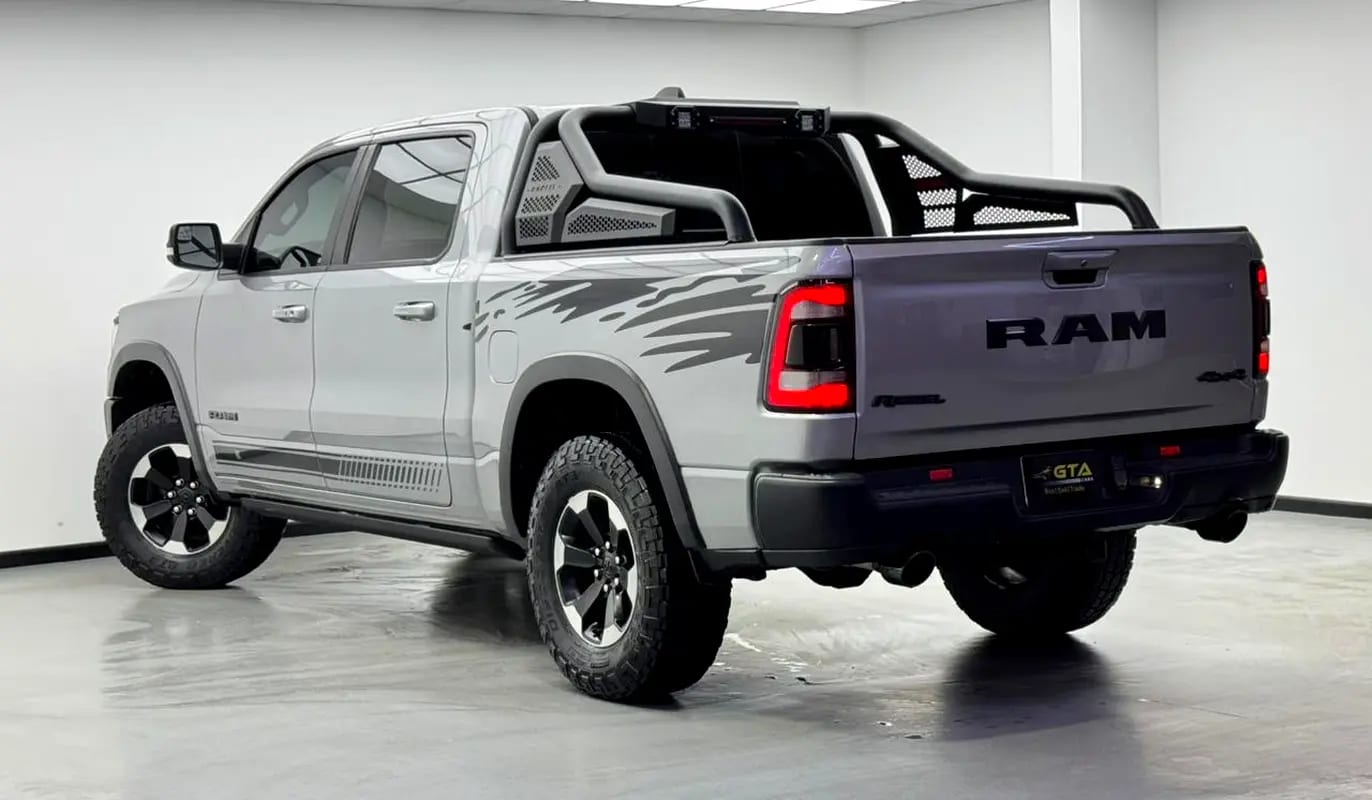 2021 Dodge RAM 1500 Rebel, 2026 Dodge Warranty + Service Pack, Full Dodge Service History, GCC - Thumbnail 6