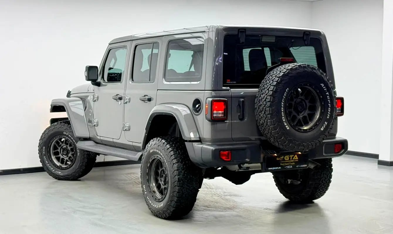 2021 Jeep Wrangler Unlimited Sport, Warranty, Full Jeep Service History, Off-Road Zone Modes, GCC - Thumbnail 6