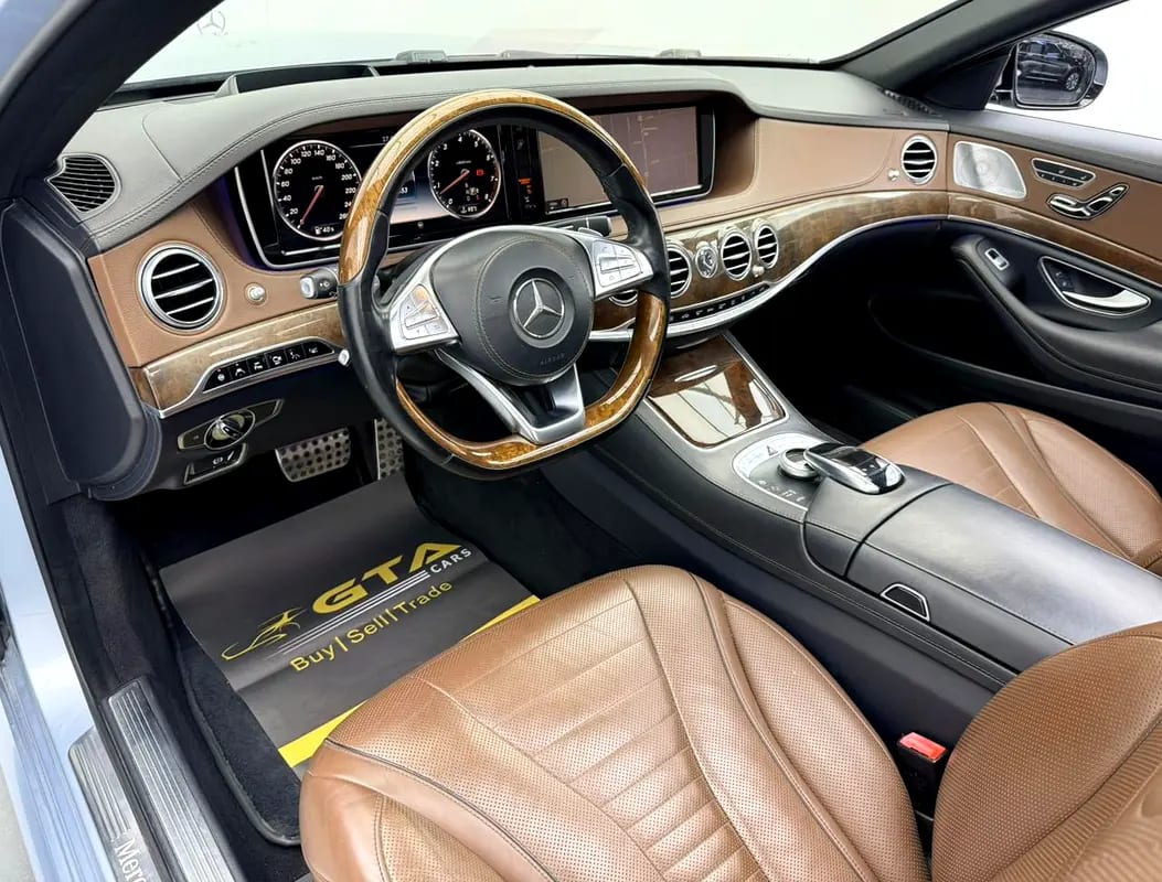 2016 Mercedes Benz S500, Head-Up Display, Burmester Premium Sound System, Excellent Condition, GCC - Thumbnail 10