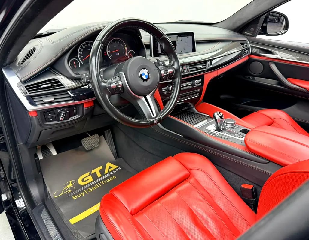 2018 BMW X6M, Full Service History, Fully Loaded, Excellent Condition, GCC - Thumbnail 10
