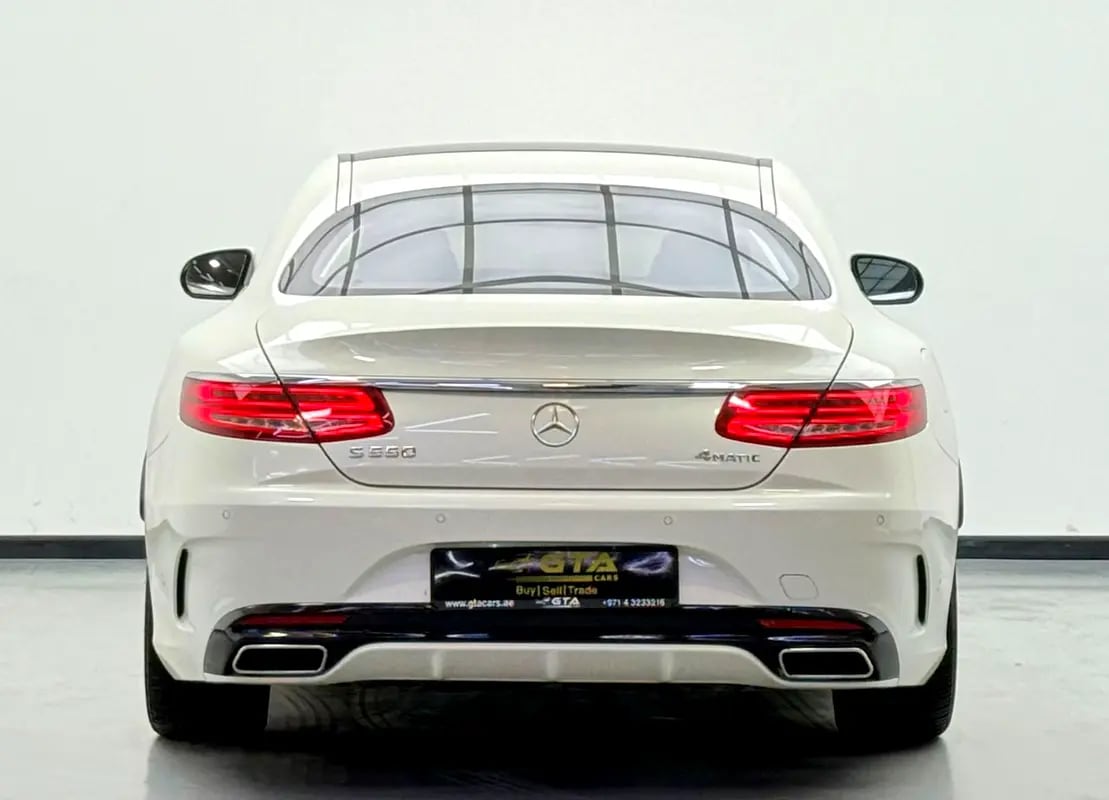 2015 Mercedes Benz S550 4MATIC Coupe, Service History, Designo Package, Excellent Condition, Jap - Thumbnail 5