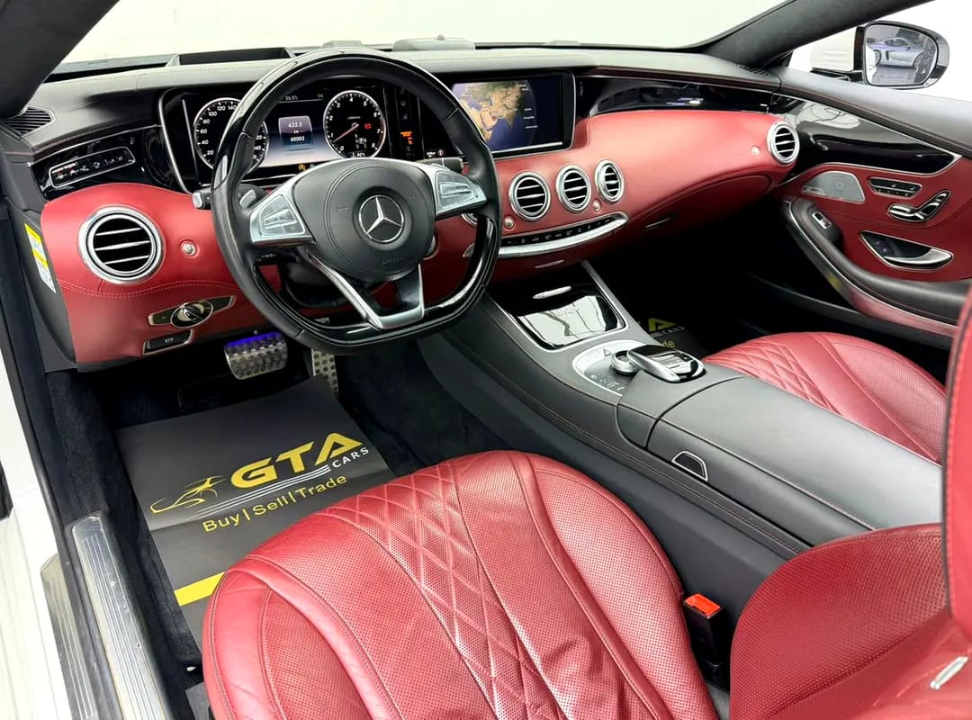 2015 Mercedes Benz S550 4MATIC Coupe, Service History, Designo Package, Excellent Condition, Jap - Thumbnail 10
