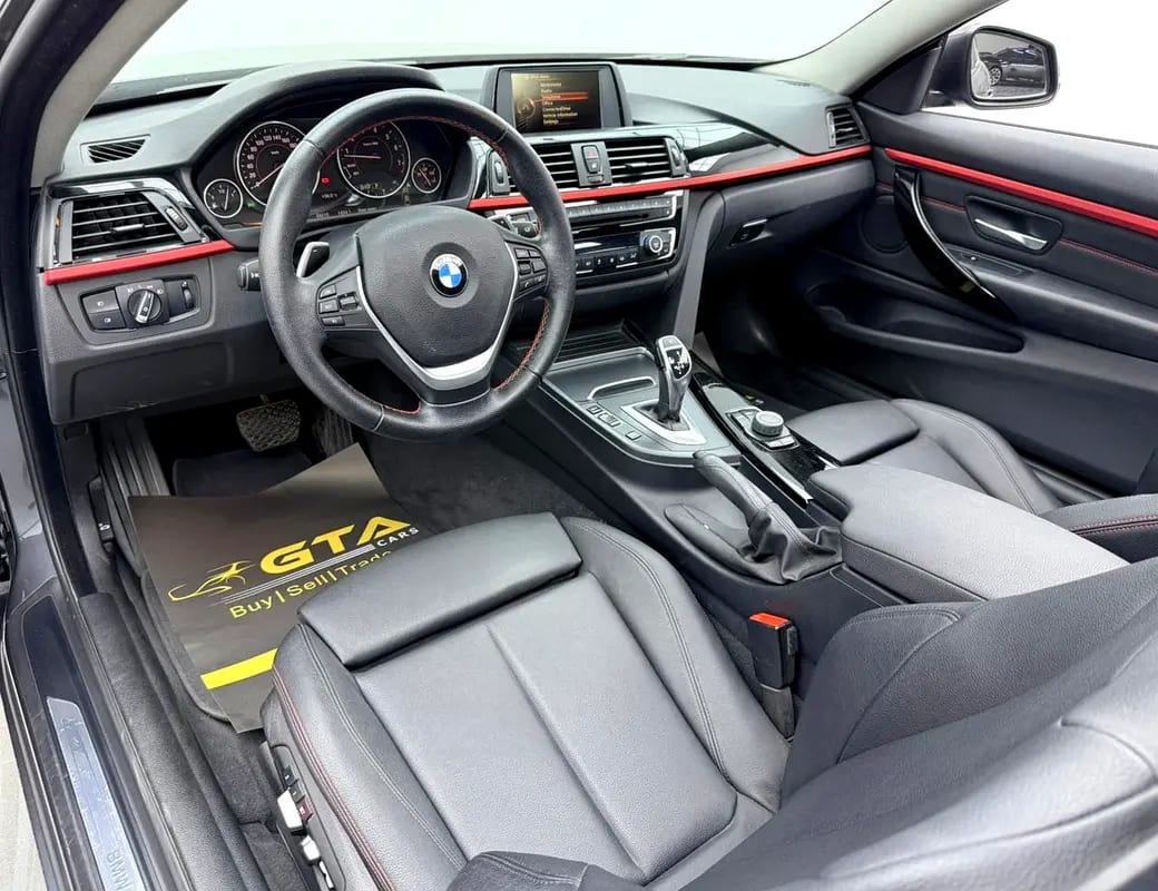 2016 BMW 420i Coupe, Service History, Fully Loaded, Excellent Condition, GCC - Thumbnail 10