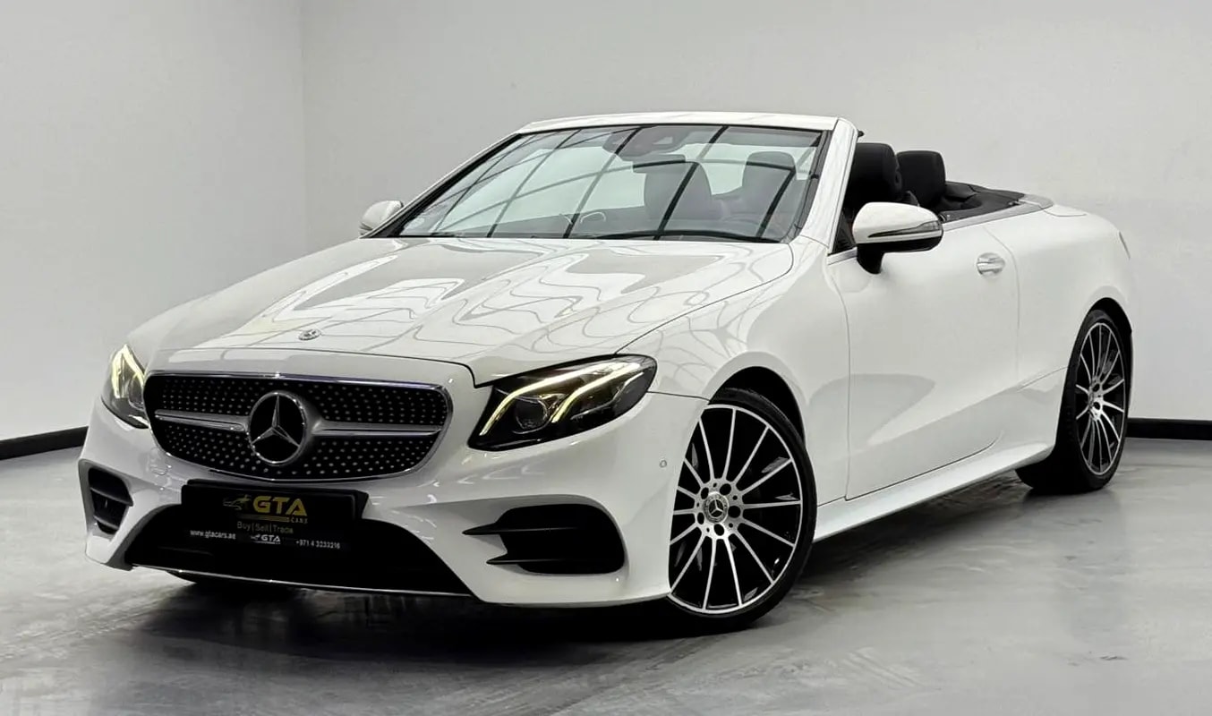 2018 Mercedes Benz E200 Cabriolet, Full Service History, Fully Loaded, Excellent Condition, GCC - Thumbnail 1
