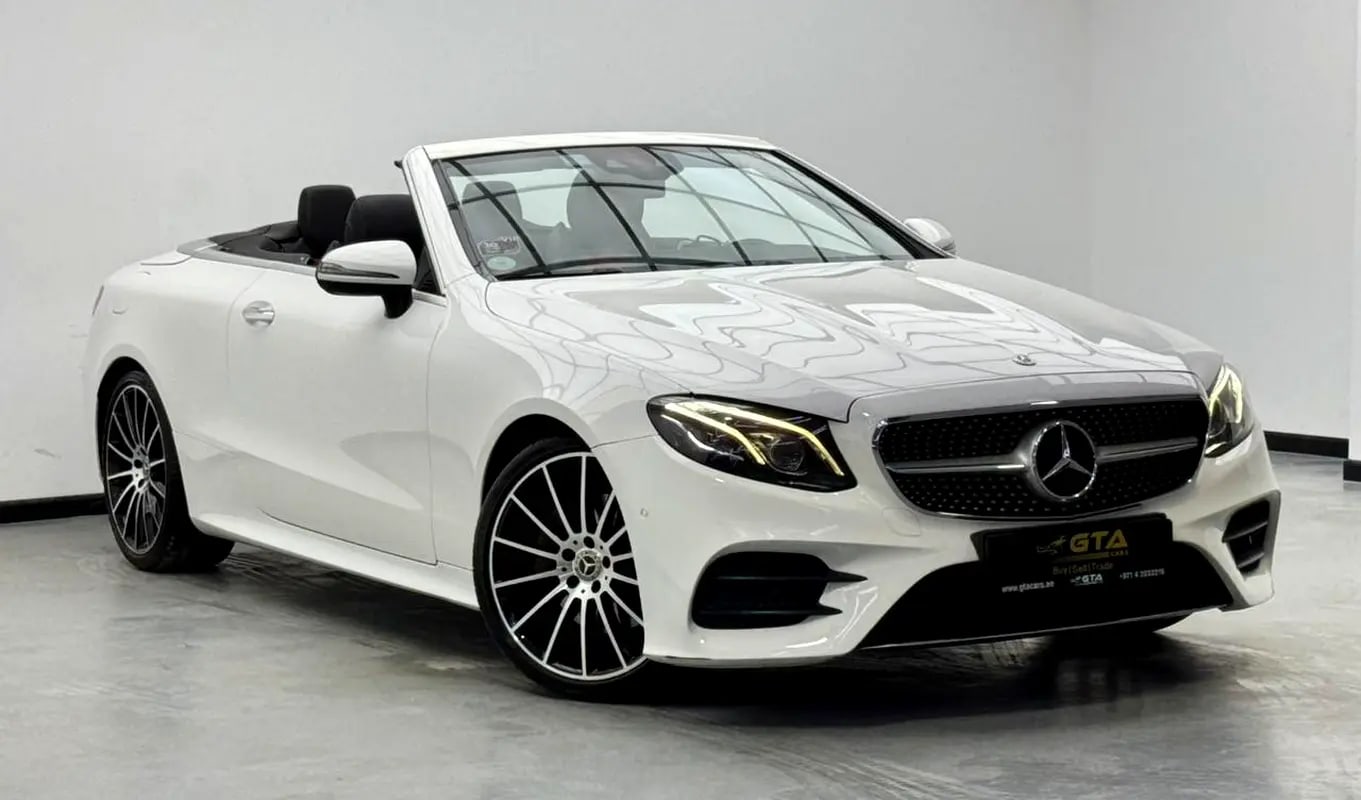 2018 Mercedes Benz E200 Cabriolet, Full Service History, Fully Loaded, Excellent Condition, GCC - Thumbnail 3