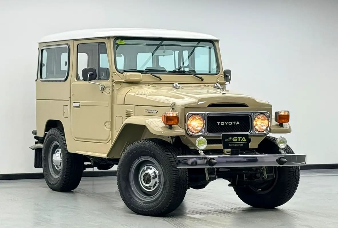 1984 Toyota Land Cruiser 2 Doors, Heating System, Sanyo Audio System, Excellent Condition - Thumbnail 3