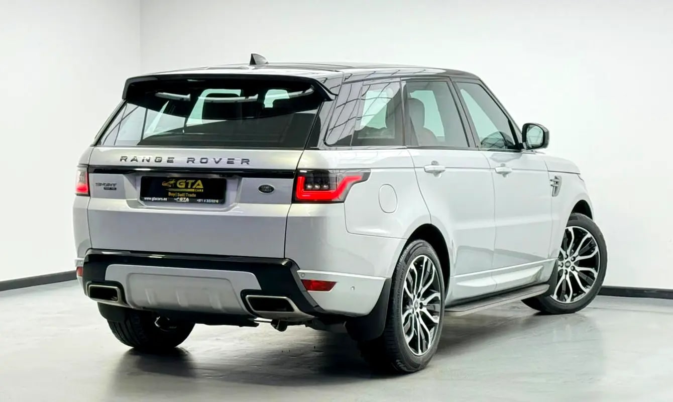 2020 Range Rover Sport HSE Dynamic V8, Warranty, Full Range Rover Service History, Very Low Km, GCC - Thumbnail 4