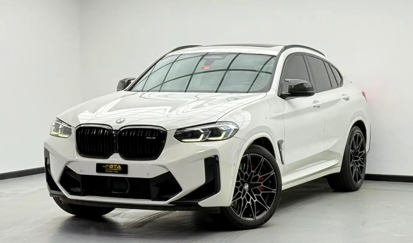 2022 BMW X4M Competition, 2027 BMW Warranty + Service Pack, Full BMW Service History, GCC - Thumbnail 1