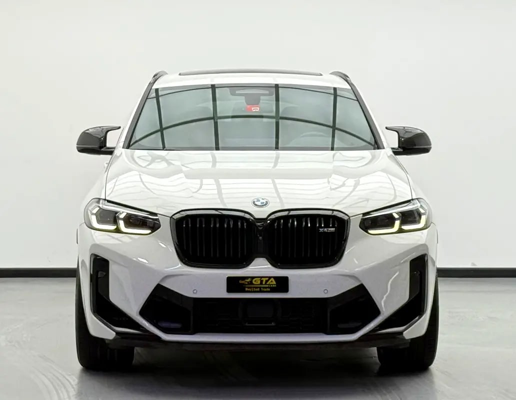 2022 BMW X4M Competition, 2027 BMW Warranty + Service Pack, Full BMW Service History, GCC - Thumbnail 2