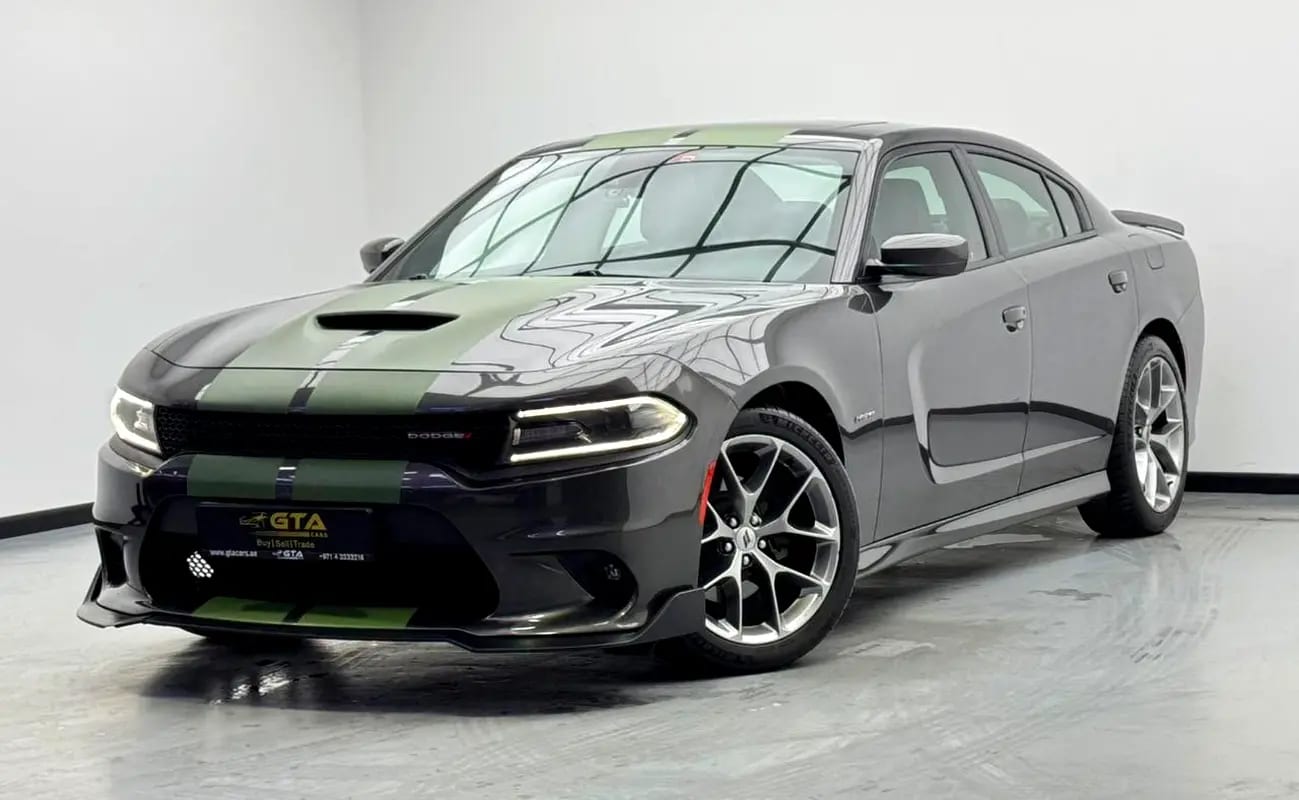 2019 Dodge Charger R/T, Warranty, Full Service History, Fully Loaded, Excellent Condition, GCC - Thumbnail 1