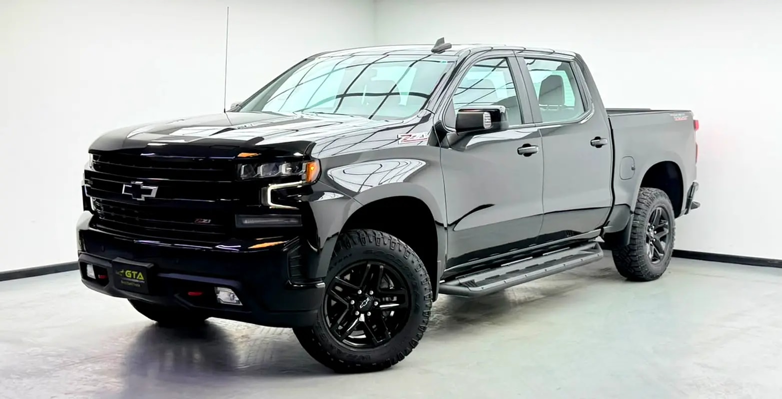 2021 Chevrolet Silverado LT Trail Boss, Warranty, Full Chevrolet Service History, Fully Loaded, GCC - Thumbnail 1