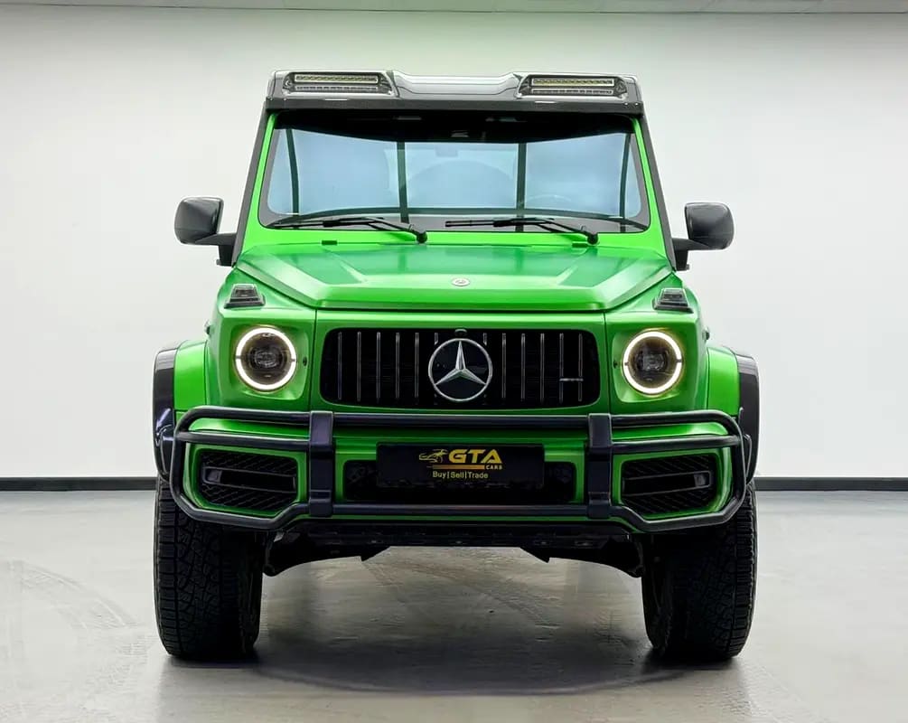 2022 Mercedes Benz G63 4x4², 2028 MB Warranty, 2026 MB Service Pack, Very Low Km, GCC - Thumbnail 2