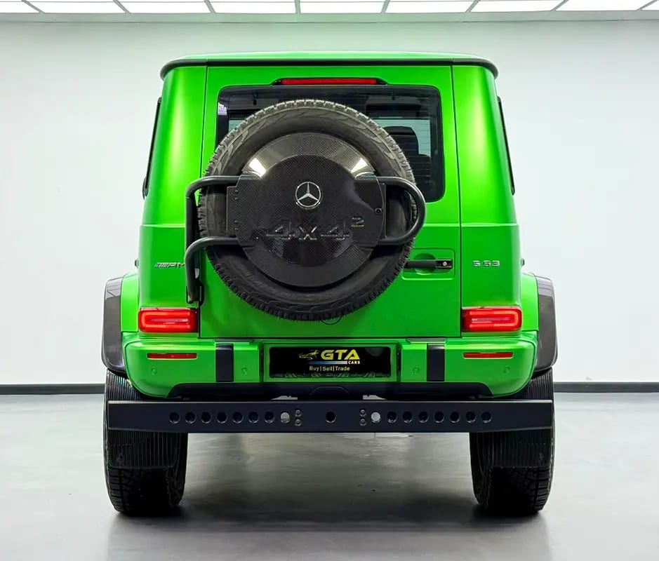 2022 Mercedes Benz G63 4x4², 2028 MB Warranty, 2026 MB Service Pack, Very Low Km, GCC - Thumbnail 5