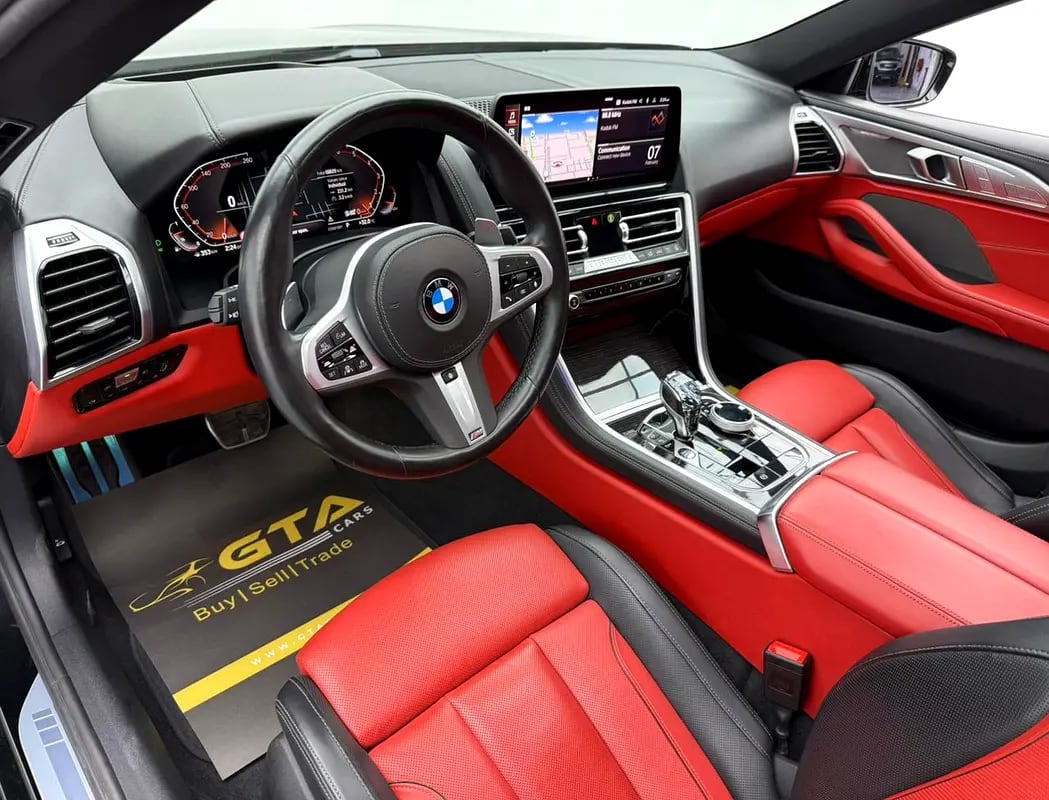 2023 BMW 840i Gran Coupe M-Sport, 5 Years Warranty + Service Pack, Excellent Condition, GCC - Thumbnail 10